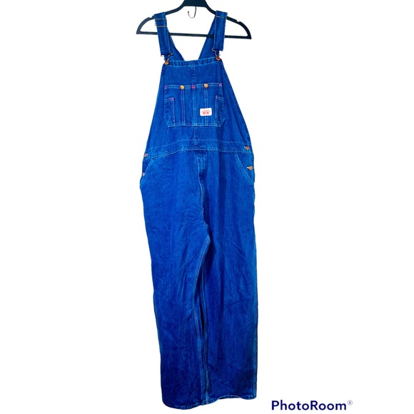 Round House Overalls Made in USA Vintage 42x30 - Picture 5 of 13
